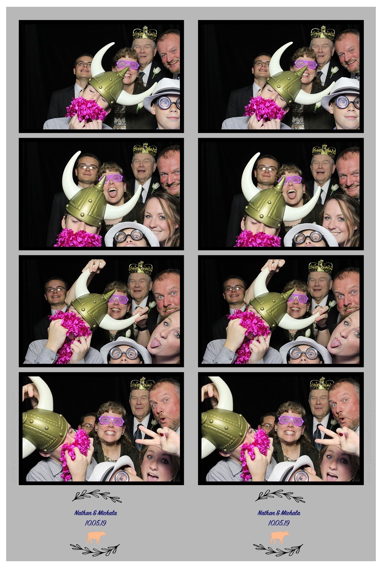 Michala Binkly & Nathan Hall Wedding Reception | View more photos from the event at gallery.photoboothcincy.com/u/PhotoBoothCincy/Michala-Binkly-Nathan-Hall-Wedding-Reception